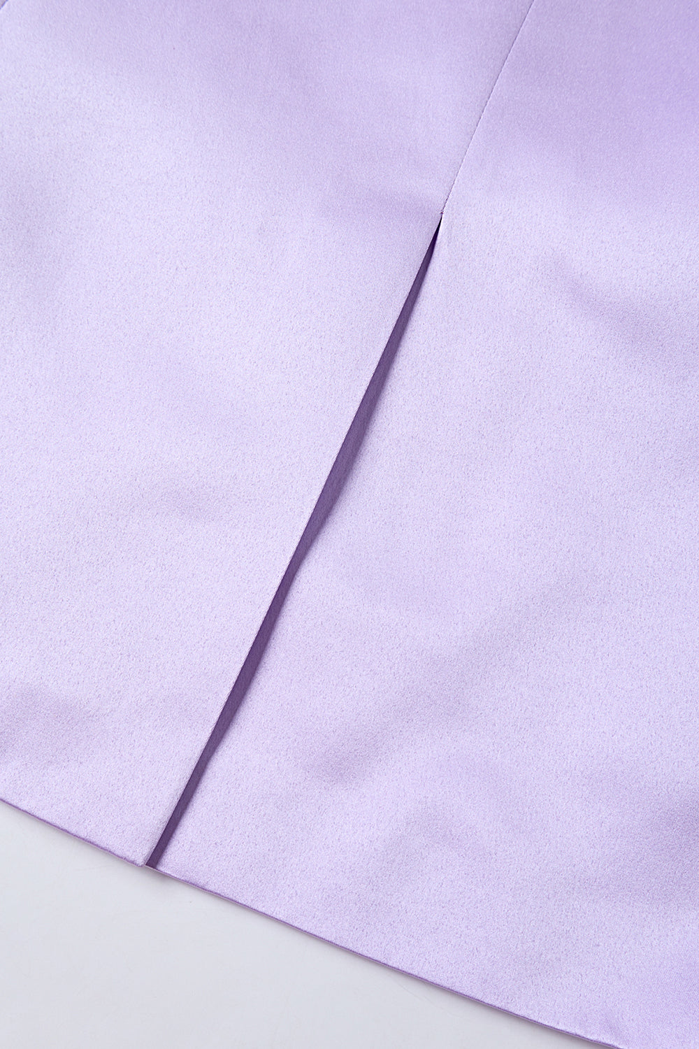 Blazer slim lilas à revers ajusté
