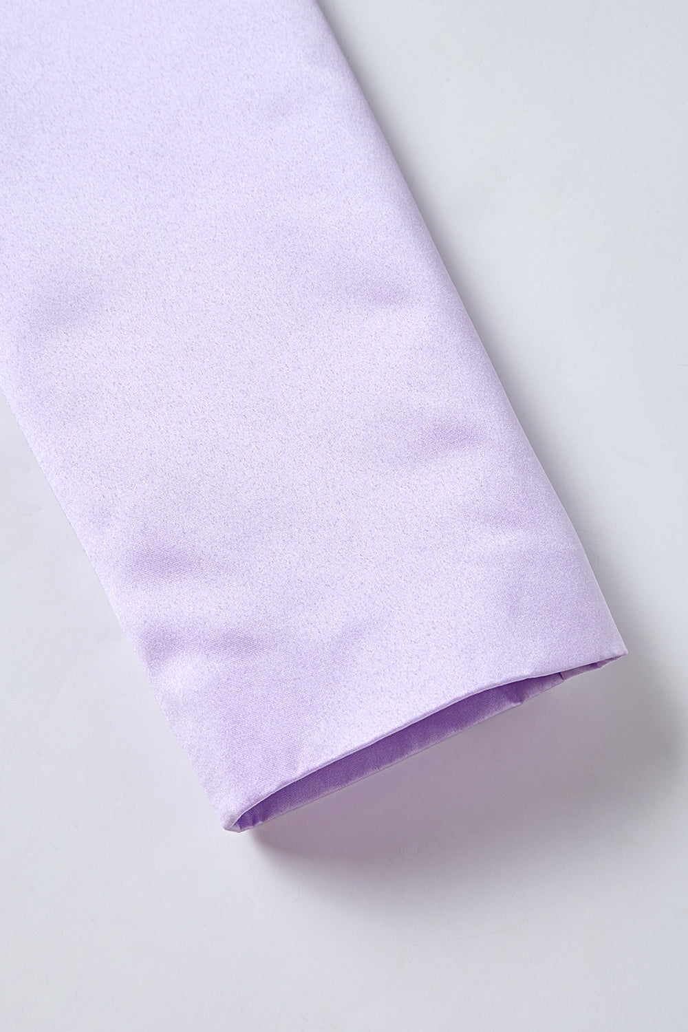 Blazer slim lilas à revers ajusté